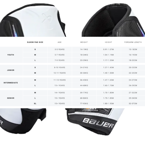 BAUER VAPOR FLY40 KYYNÄRSUOJAT - Image 15